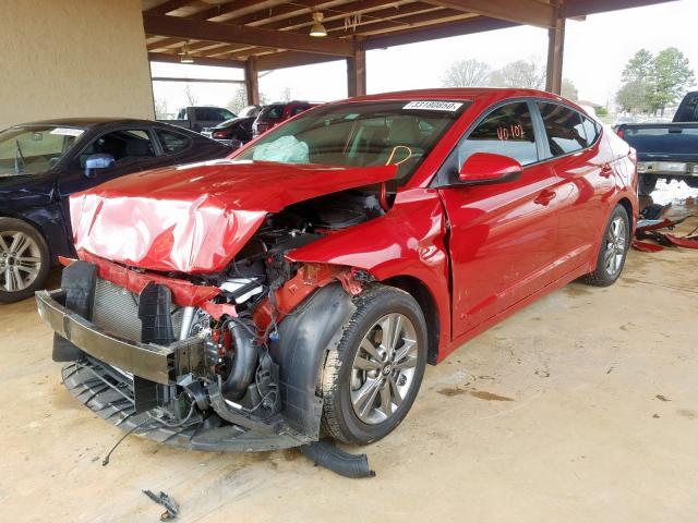 2017 HYUNDAI ELANTRA 5NPD84LF6HH033522