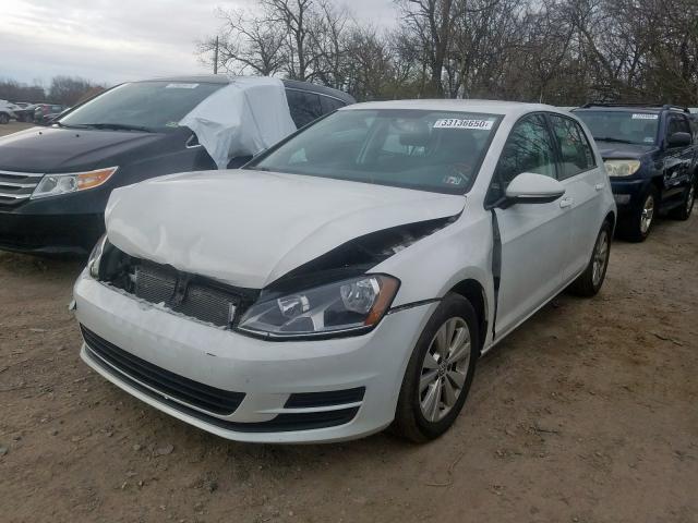 3VW2A7AU6FM104267 Volkswagen Golf 2015. Фото: 1