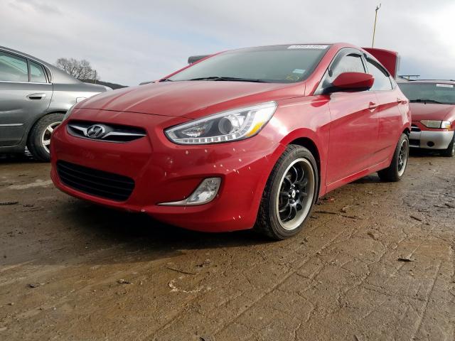 2014 HYUNDAI ACCENT GLS KMHCU4AE7EU623002