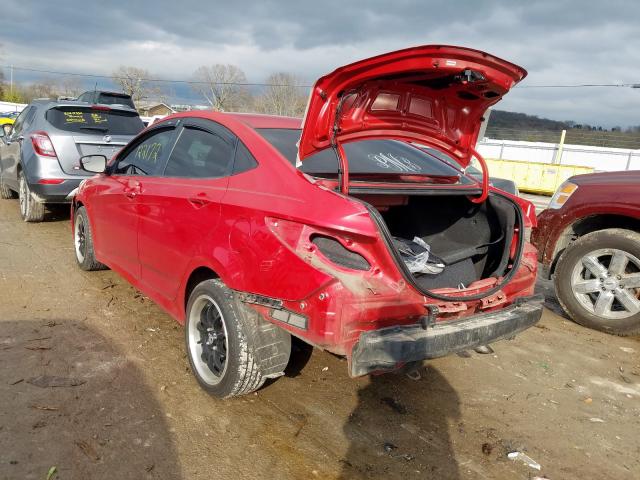 2014 HYUNDAI ACCENT GLS KMHCU4AE7EU623002