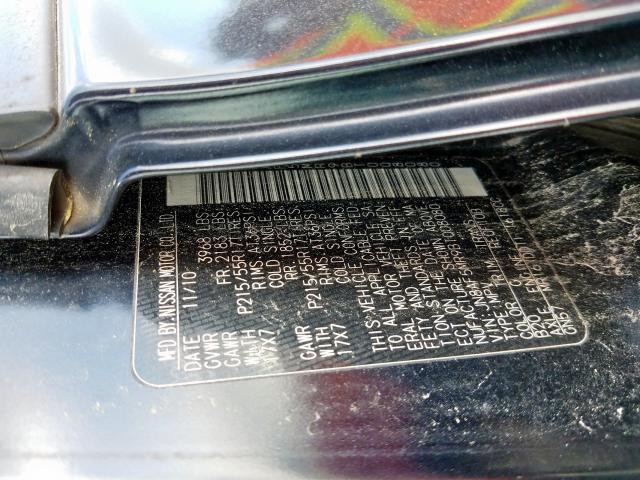 2011 NISSAN JUKE S JN8AF5MR9BT008080