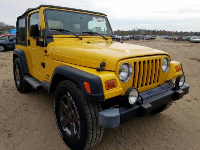 2004 JEEP WRANGLER / TJ SPORT Photos | DE - SEAFORD - Repairable Salvage  Car Auction on Sat. May 02, 2020 - Copart USA