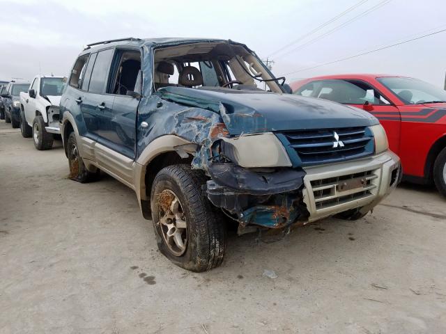 mitsubishi montero 2002 vin ja4mw51r22j061643