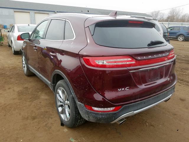 2019 LINCOLN MKC SELECT 5LMCJ2D93KUL01851