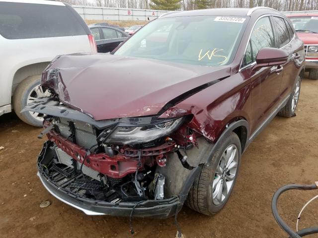 2019 LINCOLN MKC SELECT 5LMCJ2D93KUL01851