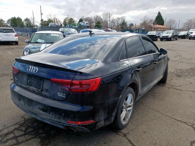 2017 AUDI A4 PREMIUM WAUANAF49HN055810