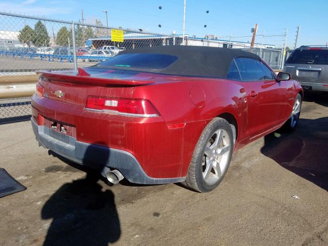 2015 CHEVROLET CAMARO LT 2G1FD3D36F9201915