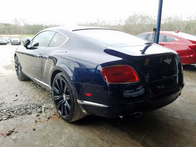 VIN SCBFT7ZA9DC082663 2013 Bentley Continental, Gt V8 no.3