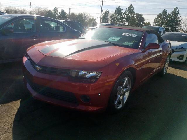 2015 CHEVROLET CAMARO LT 2G1FD3D36F9201915