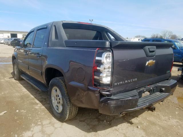 2010 CHEVROLET AVALANCHE 3GNVKFE07AG102945