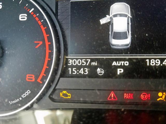 2017 AUDI A4 PREMIUM WAUANAF49HN055810