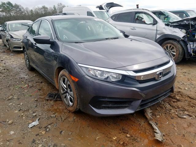 Salvage cars for sale at Austell, GA auction: 2018 Honda Civic LX
