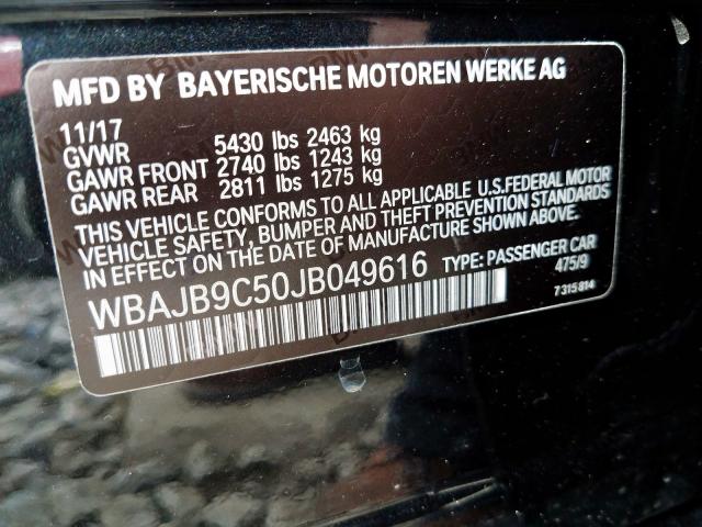 Фото: WBAJB9C50JB049616 - 10