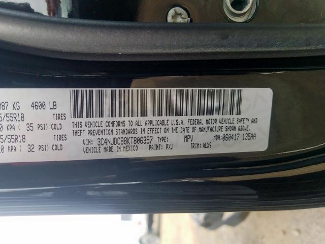 2019 JEEP COMPASS LI 3C4NJDCB8KT806357
