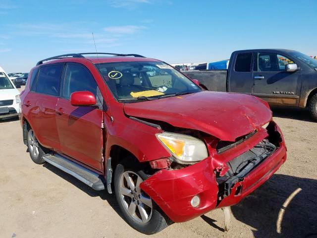 Salvage cars for sale from Copart Amarillo, TX: 2007 Toyota Rav4 Limited
