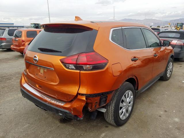 Nissan Rogue оранжевый