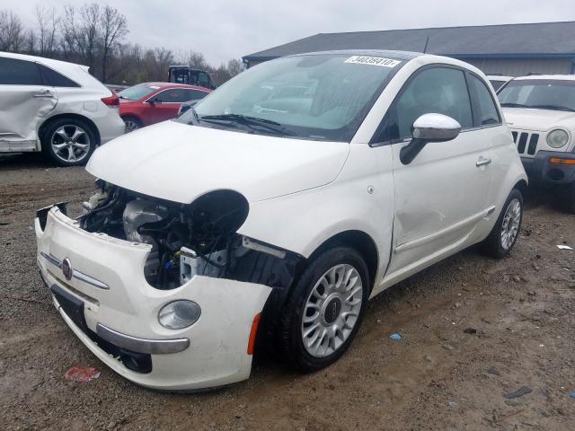 2014 FIAT 500 LOUNGE 3C3CFFCR4ET208762
