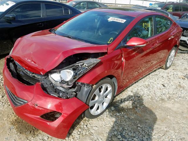 2011 HYUNDAI ELANTRA GL KMHDH4AE3BU165527