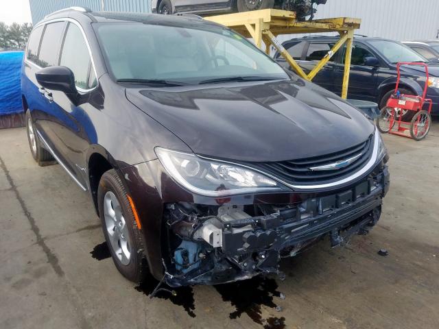 Salvage cars for sale from Copart Windsor, NJ: 2018 Chrysler Pacifica H