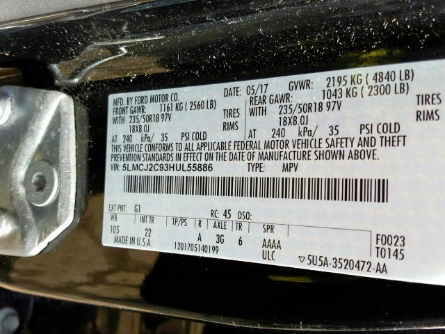 VIN WA1LFAFPXEA098911 2014 Audi Q5, Premium Plus no.10