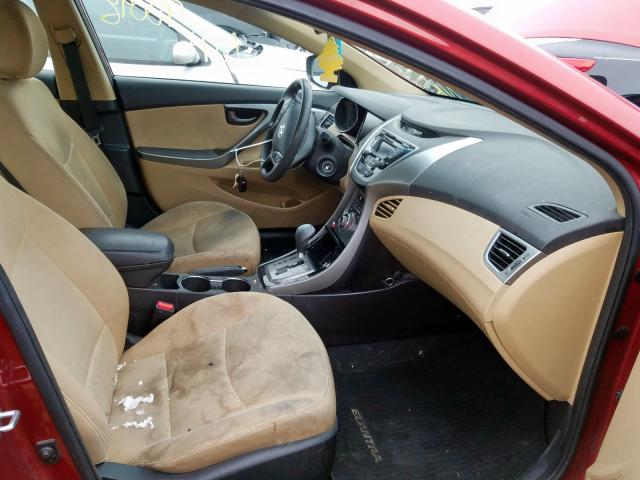 2013 HYUNDAI ELANTRA GL 5NPDH4AE5DH394356