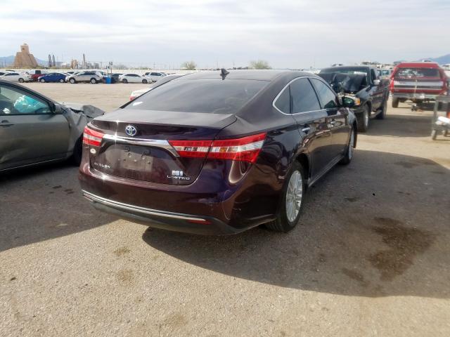 2014 TOYOTA AVALON HYB 4T1BD1EB3EU025189