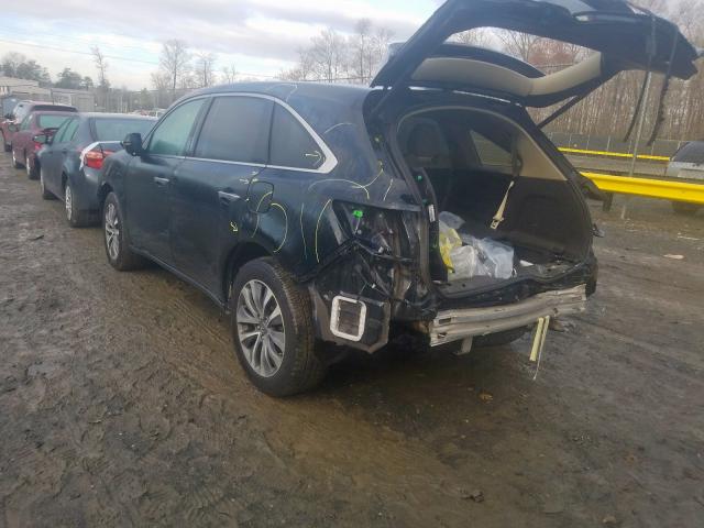2015 ACURA MDX TECHNO 5FRYD4H47FB014248