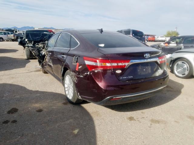 2014 TOYOTA AVALON HYB 4T1BD1EB3EU025189