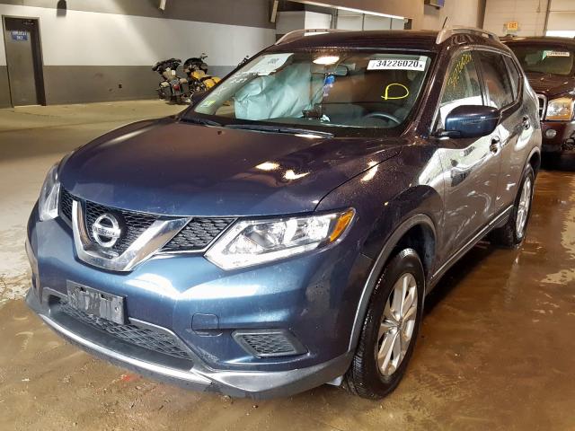 2016 NISSAN ROGUE S KNMAT2MV7GP673866
