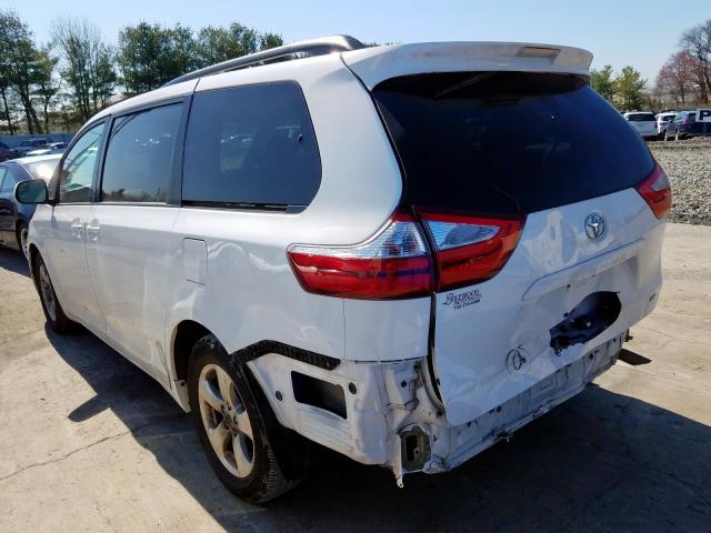2017 TOYOTA SIENNA LE 5TDKZ3DC4HS859587
