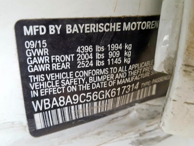 WBA8A9C56GK617314