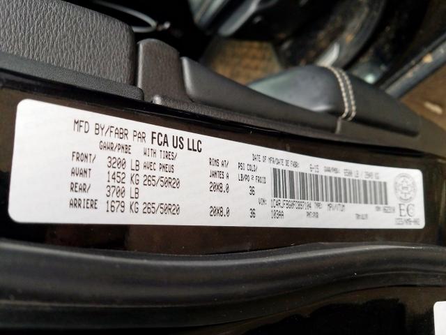 2015 JEEP GRAND CHER 1C4RJFBG0FC897104