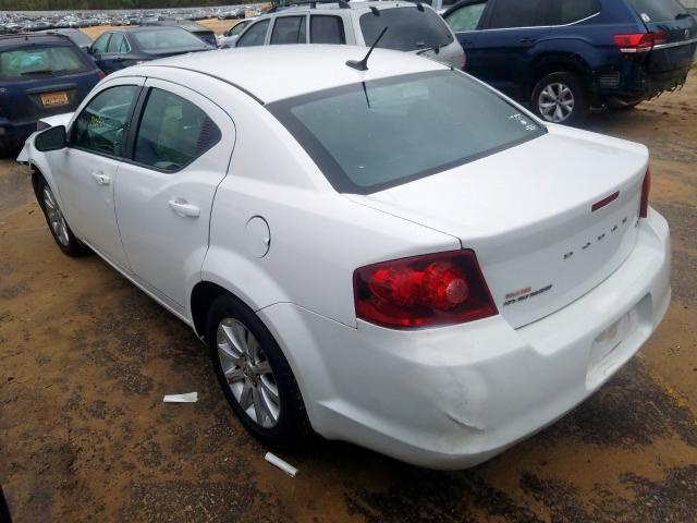 2013 DODGE AVENGER SX 1C3CDZCB9DN680979