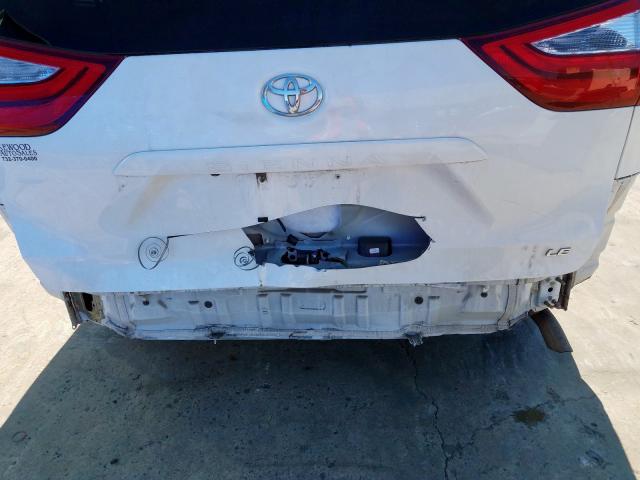 2017 TOYOTA SIENNA LE 5TDKZ3DC4HS859587