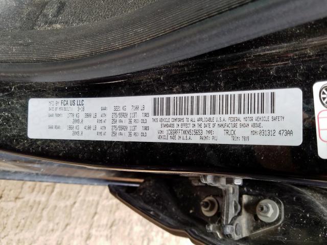 2019 RAM 1500 BIG H 1C6SRFFTXKN515653
