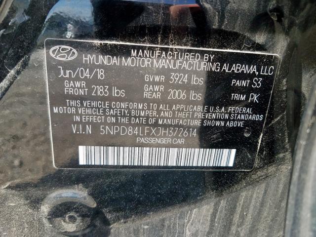 VIN 3FA6P0G78LR144110 2020 Ford Fusion, S no.10