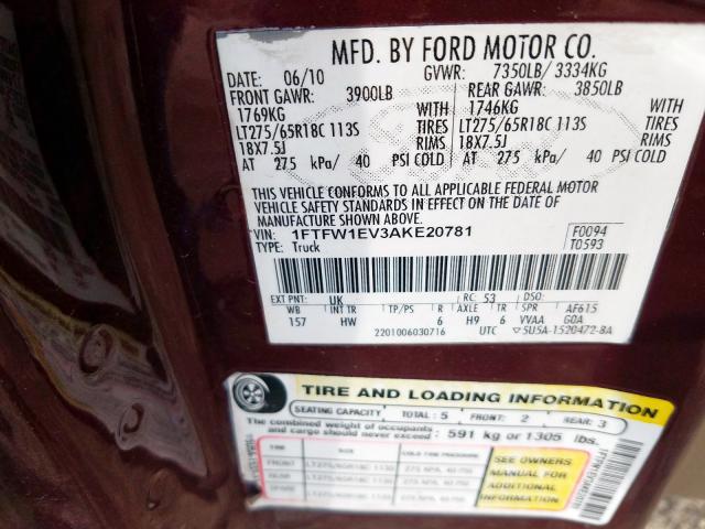 VIN WBA6B4C50DD098154 2013 BMW 6 Series, 650I Xdrive no.10