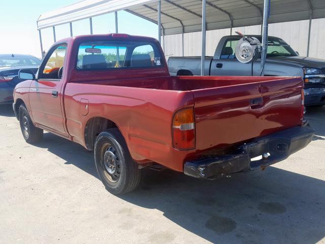 toyota tacoma 1996 vin 4tanl42n7tz111038