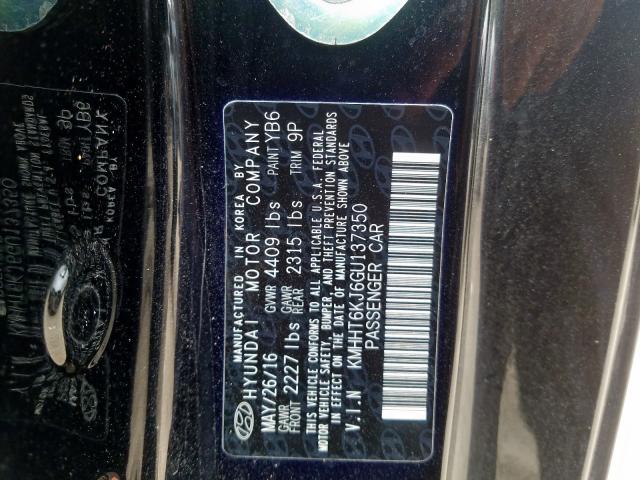 2016 HYUNDAI GENESIS CO KMHHT6KJ6GU137350