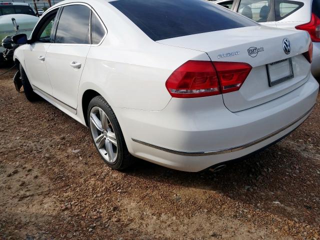 2013 VOLKSWAGEN PASSAT SE 1VWBN7A33DC077541