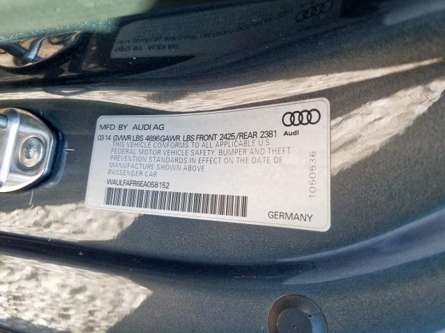 2014 AUDI A5 PREMIUM WAULFAFR6EA058152