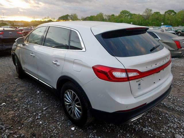 2016 LINCOLN MKX SELECT 2LMTJ6KRXGBL60586
