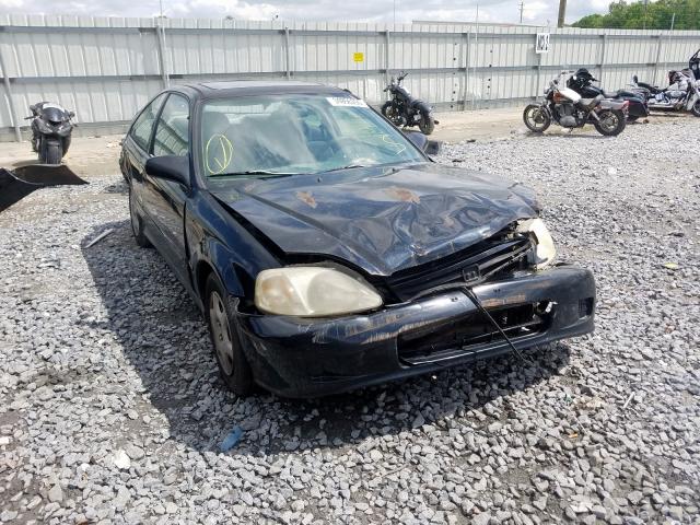 Salvage Title 2000 Honda Civic Coupe 1 6l For Sale In Montgomery