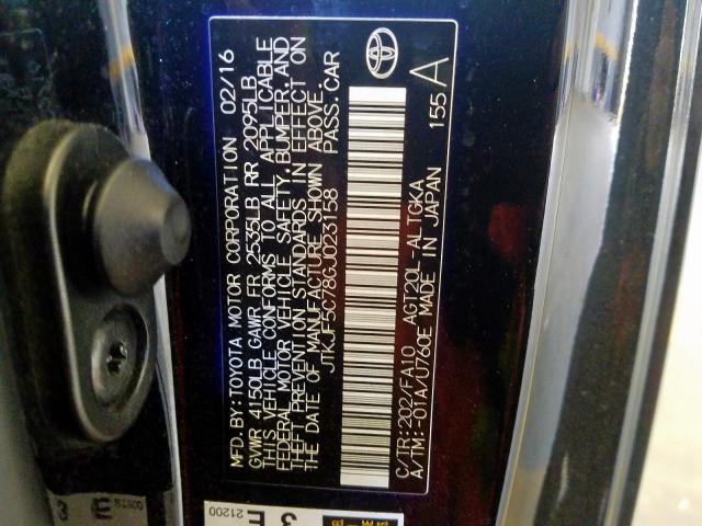 2016 TOYOTA SCION TC JTKJF5C78GJ023158