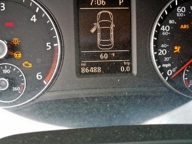 2013 VOLKSWAGEN PASSAT SE 1VWBN7A33DC077541