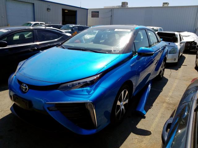 2017 TOYOTA MIRAI JTDBVRBD4HA002547