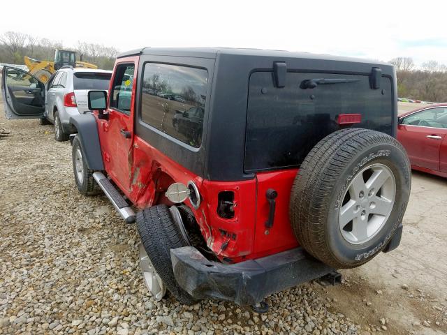 2016 JEEP WRANGLER S 1C4AJWAG2GL163712