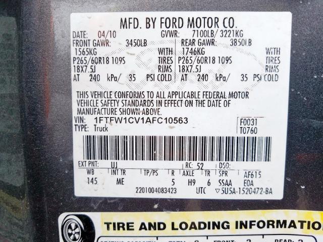 VIN 1G1RF6E45EU148187 2014 Chevrolet Volt no.10