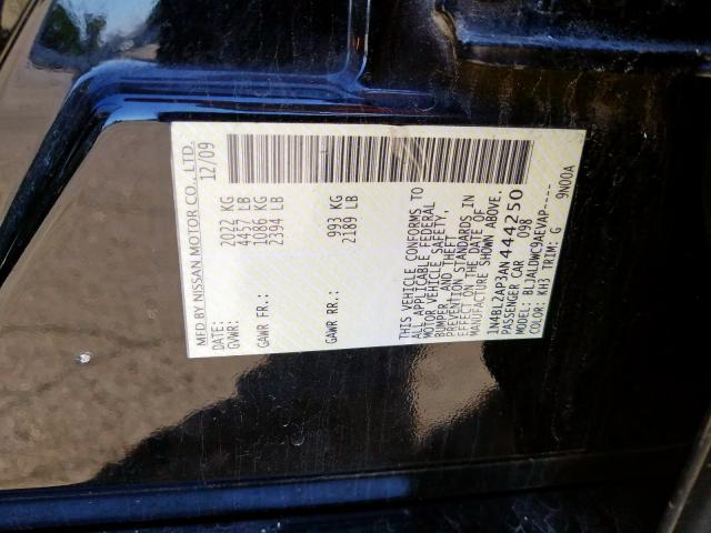 2010 NISSAN ALTIMA SR 1N4BL2AP3AN444250