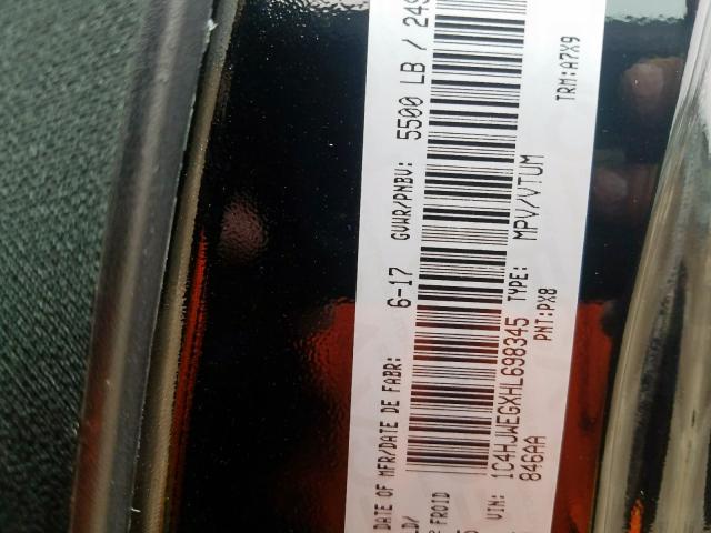 2017 JEEP WRANGLER U 1C4HJWEGXHL698345